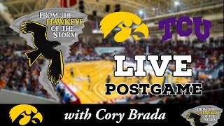 IOWA - TCU LIVE POSTGAME with From the Hawkeye of the Storm / Iowa Hawkeyes Postgame