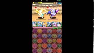 パズドラ【チャレンジダンジョン第14回】Lv.8　覚醒イシスPT　ノーコン