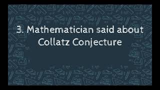 Project Math 233 Assigment 3 Collatz Conjeture