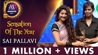 Sai Pallavi at JFW Achievers Awards 2017 | Freedom is Important | Sensation Of The Year | JFW