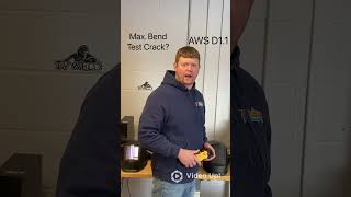 Welding Bend Test: What’s the Max Crack Size Allowed by AWS D1.1?