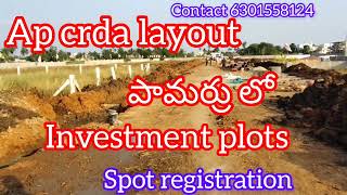 Ap crdalayout Near Pamarru //bandar roddu//Vijayawad// Krishna district.