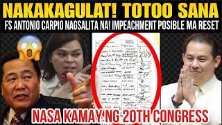 JUST NOW! PBBM UMAMIN NA! | CARPIO MAY MAGANDANG BALITA! | REBELASYON SA IMPEACHMENT | LATEST NEWS