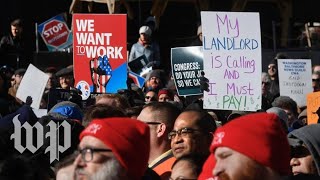 Furloughed employees rally against shutdown: 'Stop playing politics with our lives'