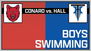 Varsity Boys Swimming Conard vs Hall - February 21, 2024