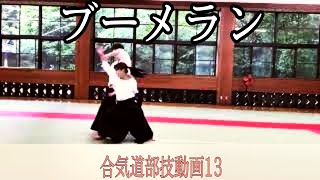 合気道初心者でも分かる技紹介⑬【ブーメラン】ーAikidoー