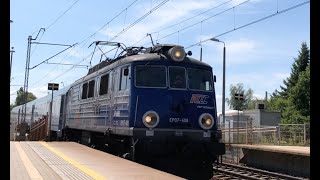 Trains at Nowa Iwiczna, Warsaw