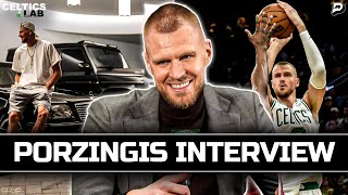 EXCLUSIVE: Kristaps Porzingis Interview #Celtics