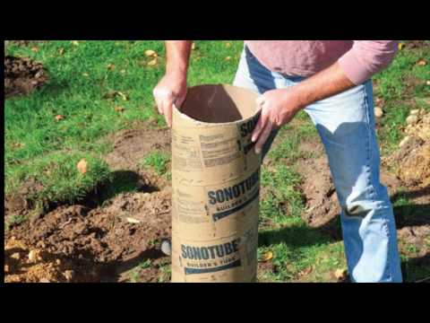 Build frost-proof foundations Build frost-proof foundations