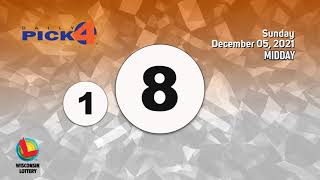 Wisconsin Lottery Midday Draw 12/05/2021