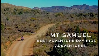 Flinders Ranges adventure motorcycle Mt Samuel.