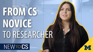 From computing novice to research assistant – New to CS