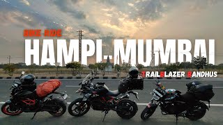 Day 5 Vlog | Hampi to Mumbai bike ride | Hampi-Vijayapura-Solapur-Pune-Mumbai | मराठी Vlog