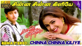 Chinna Chinna Kiliye Video Song | Kannedhirey Thondrinal Movie Songs | Prashanth | Simran | Deva