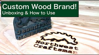 Custom Wood Brand! | Unboxing \u0026 How to Use