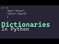 Dictionary in Python | Python for beginners