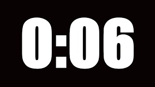 6 SECOND TIMER | LOUD ALARM ⏰