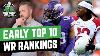 Fantasy Football 2022 - Early Top 10 WR Rankings + Goodish Ambitions, Forgotten Players - Ep. 1223