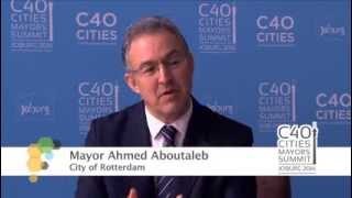 C40 Summit Video Blog Series: Ahmed Aboutaleb, Mayor of Rotterdam