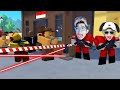 Kita Membangun Benteng Terkuat Melindungi Perbatasan Negara Dari Penjahat BARBAR Roblox!!!