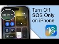 How to Fix/Remove SOS ONLY on iPhone! [4 Methods]