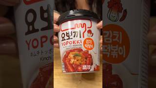 Cheesy Tteokbokki with Kimchi #asmr #mukbang #shorts