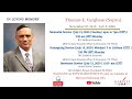 Home-Going Service For Thomas E. Varghese