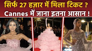 Cannes 2024: Nancy Tyagi \u0026 Other Indian Influencers 27K Red Carpet Entry Price Truth Reveal, Rules