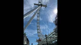 UK #Londoneye #￼英國#倫敦#摩天輪🎡#倫敦眼 #景點2022.7