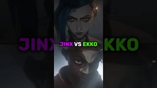 One CRAZY Thing About JINX VS EKKO 🤯 #arcane #leagueoflegends #jinx #ekko #shorts