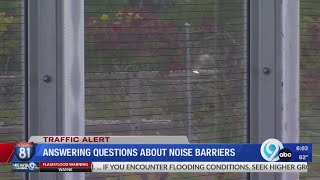 Answering questions about I-81 project noise barriers
