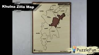 Khulna Zilla Map