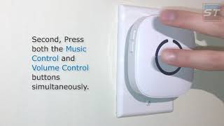 SadoTech Doorbells - How to Set Up SadoTech Wireless Doorbell - Door Sensor