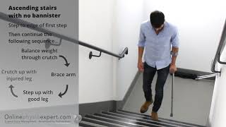 Crutches tutorial on how to use one crutch R
