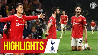 Ronaldo, Cavani & Rashford seal vital win | Highlights | Tottenham Hotspur 0-3 Manchester United
