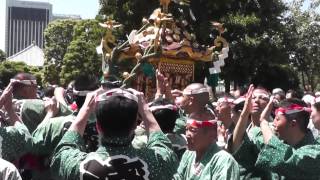 2014年 浅草三社祭 町会神輿連合渡御浅草神社宮入（千束二丁目西町会）