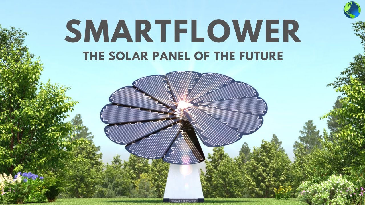 SmartFlower | The Solar Panel Of The Future (Renewable Energy Invention ...