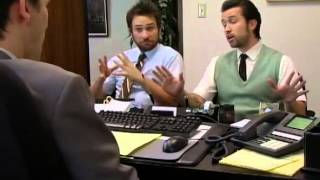 Mac and Charlie Interview Scene