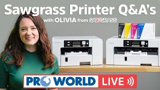 Sawgrass Sublimation Printer Questions & Answers