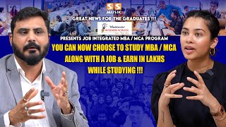 Golden Opportunity for Graduates 🔥 Study MBA / MCA Along With A Job & Earn In Lakhs - Work Freaks