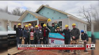 Students raise $100K to build home for Upstate family