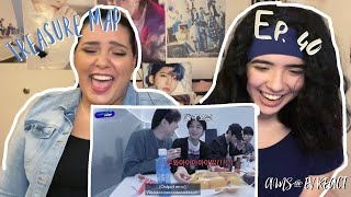 Reacting to [TREASURE MAP] EP.40 ⏰ 빙글빙글 돌아가는 트레저의 하루 ⏰ T-LOG 트레저 일상 | Ams & Ev React