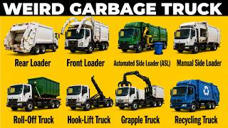 Every TYPE OF GARBAGE TRUCK Explained