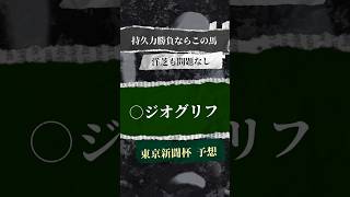 「重賞注目馬分析・東京新聞杯 2025 予想」 〜○ジオグリフ〜#ウォーターリヒト #オールナット #ボンドガール  #ブレイディヴェーグ #サクラトゥジュール #セオ #ジオグリフ