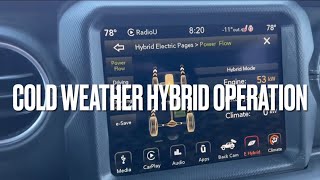 Cold Weather Hybrid Operation