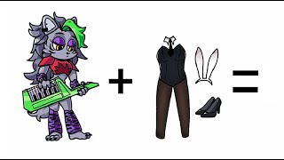 [FNAF] 록시 + 바니걸 복장? [Roxy + bunny girl costume]