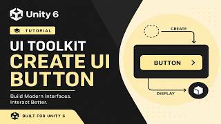 How to Create a Button with UI Toolkit in Unity 6 #unity6 #unity #gamedev