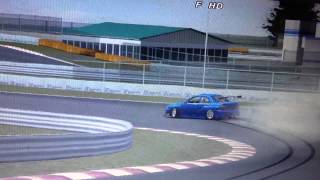 rFactor: Drifting at Tsukuba | PD2 Subaru WRX | Xbox Controller Test