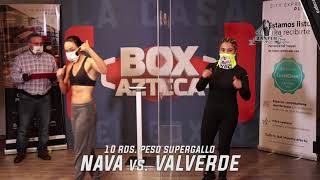 ¡Pesaje de Jackie Nava vs “La Chacala” Estrella!