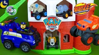 Paw Patrol Toys Rescue Blaze and the Monster Machine Missing Farm Animals Funny Toy Story Wrong Toys